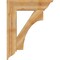 Ekena Millwork Westlake Traditional Rough Sawn Bracket, Western Red Cedar, 6"W x 28"D x 36"H BKT06X28X36WTL01RWR - alternate 4